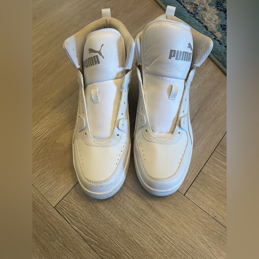 Puma white sneakers